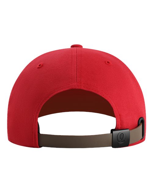 Imperial DNA001 The Original Rope Five-Panel Cap - Red/ White - back