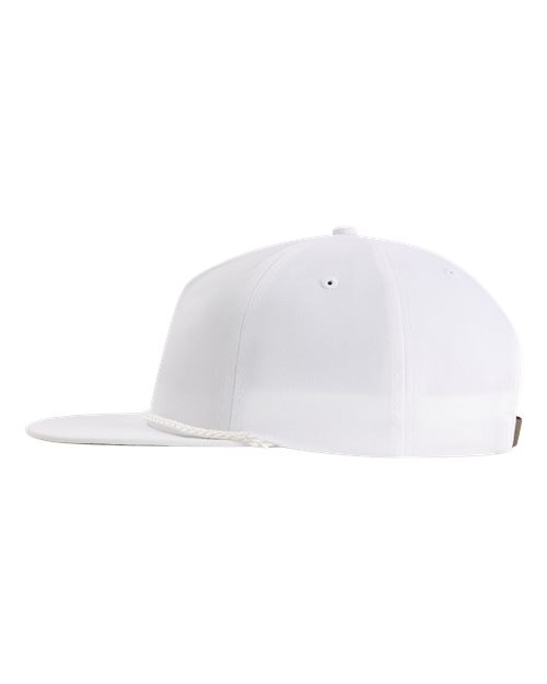 Imperial DNA001 The Original Rope Five-Panel Cap - White/ White - side