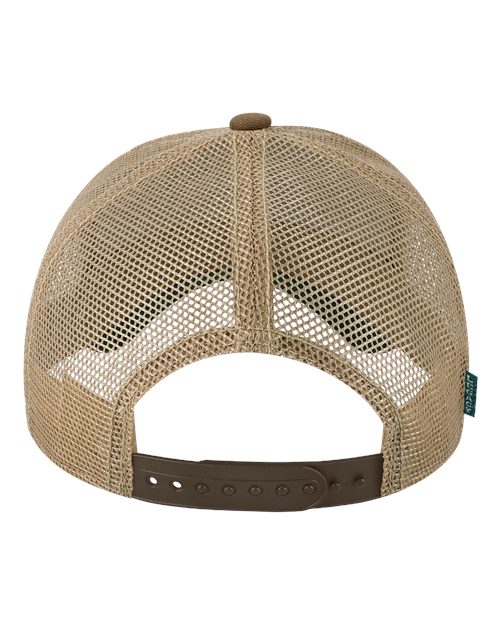 LEGACY OFAFP Old Favorite Five-Panel Trucker Cap - Earth Stripe - back
