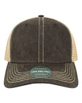 LEGACY OFMPS Old Favorite Mid Pro Trucker Cap - Black/ Khaki - front