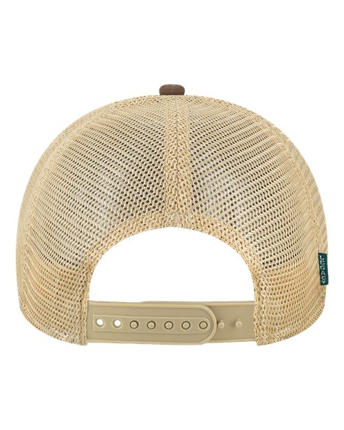 LEGACY OFMPS Old Favorite Mid Pro Trucker Cap - Brown/ Khaki - back