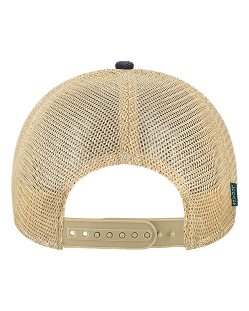 LEGACY OFMPS Old Favorite Mid Pro Trucker Cap - Navy/ Khaki - back