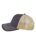 LEGACY OFMPS Old Favorite Mid Pro Trucker Cap - Navy/ Khaki - side