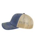 LEGACY OFMPS Old Favorite Mid Pro Trucker Cap - Royal/ Khaki - side