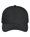 Valucap VC905 Poly Twill Cap - Black - front