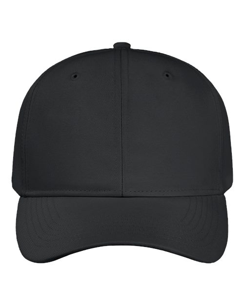 Valucap VC905 Poly Twill Cap - Black - front