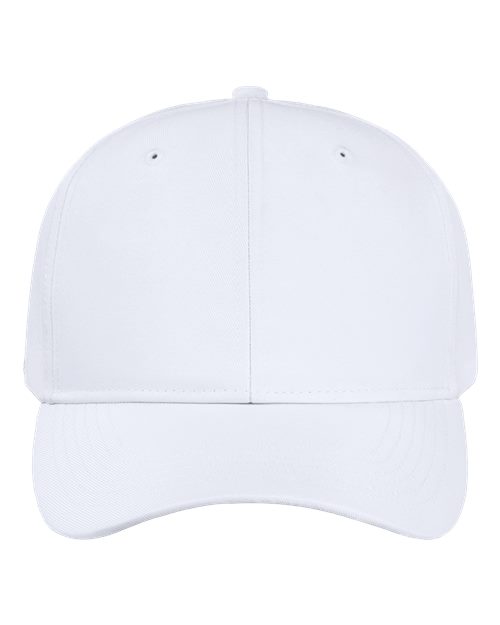 Valucap VC905 Poly Twill Cap - White - front