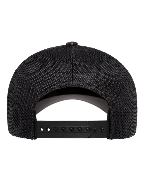 Yupoong 6606 Retro Trucker Cap - Obskura Nox - back