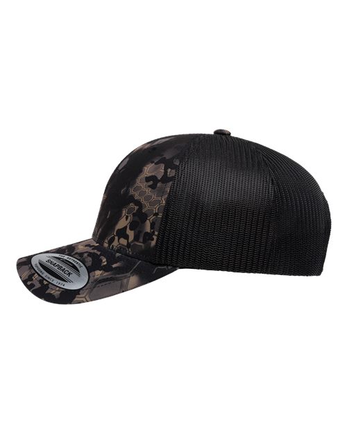 Yupoong 6606 Retro Trucker Cap - Obskura Nox - side