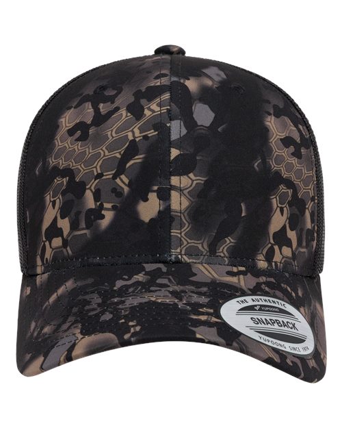 Yupoong 6606 Retro Trucker Cap - Obskura Nox - front