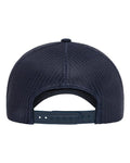 Yupoong 6606NU NU Retro Trucker Cap - Navy - back