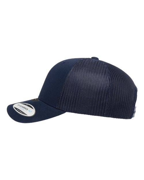 Yupoong 6606NU NU Retro Trucker Cap - Navy - side