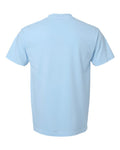 American Apparel 1301GD Unisex Garment-Dyed Heavyweight Cotton Tee - Faded Powder Blue - back