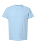 American Apparel 1301GD Unisex Garment-Dyed Heavyweight Cotton Tee - Faded Powder Blue - front