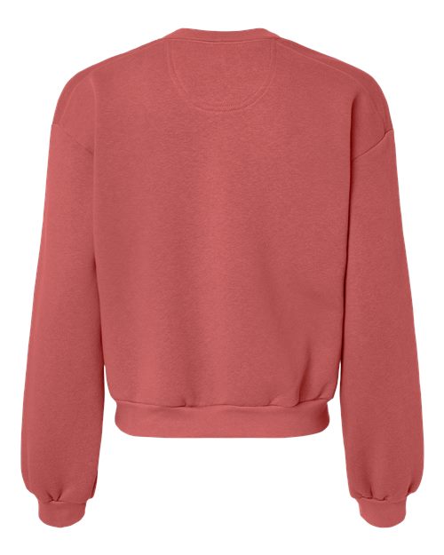 American Apparel RF494 Women's ReFlex Fleece Crewneck Sweatshirt - Canyon - back