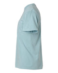 Comfort Colors 6030 Unisex Garment-Dyed Heavyweight Pocket T-Shirt - Yankey Blue - side