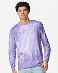 Comfort Colors 6045 Unisex Colorblast Long Sleeve T-Shirt - Amethyst - front