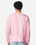 Comfort Colors 6045 Unisex Colorblast Long Sleeve T-Shirt - Hibiscus - back