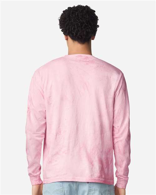 Comfort Colors 6045 Unisex Colorblast Long Sleeve T-Shirt - Hibiscus - back
