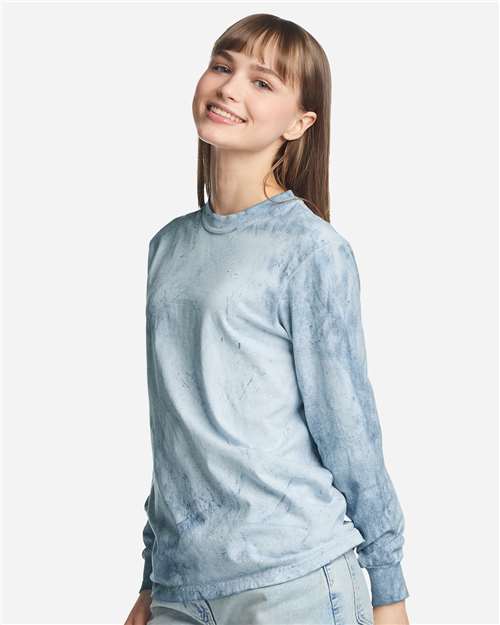 Comfort Colors 6045 Unisex Colorblast Long Sleeve T-Shirt - Ocean - side