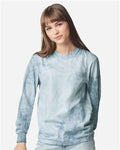 Comfort Colors 6045 Unisex Colorblast Long Sleeve T-Shirt - Ocean - front