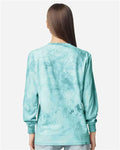 Comfort Colors 6045 Unisex Colorblast Long Sleeve T-Shirt - Seaglass - back