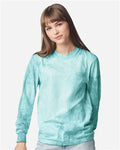 Comfort Colors 6045 Unisex Colorblast Long Sleeve T-Shirt - Seaglass - front