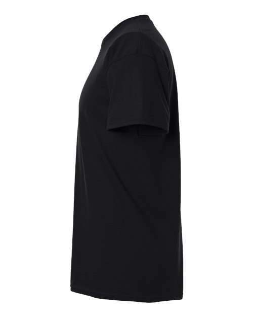 Gildan 5000T Unisex Heavy Cotton Tall T-Shirt - Black - side
