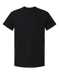 Gildan 5000T Unisex Heavy Cotton Tall T-Shirt - Black - front