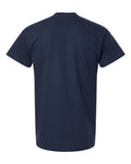 Gildan 5000T Unisex Heavy Cotton Tall T-Shirt - Navy - back