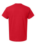 Gildan 5000T Unisex Heavy Cotton Tall T-Shirt - Red - back