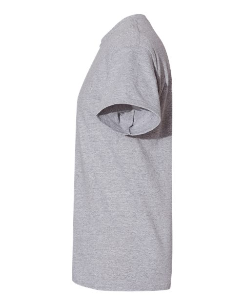 Gildan 5000T Unisex Heavy Cotton Tall T-Shirt - Sport Grey - side