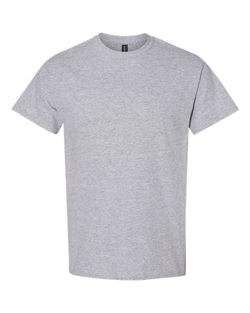 Gildan 5000T Unisex Heavy Cotton Tall T-Shirt - Sport Grey - front
