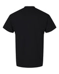 Gildan 8000T Unisex DryBlend Tall T-Shirt - Black - back