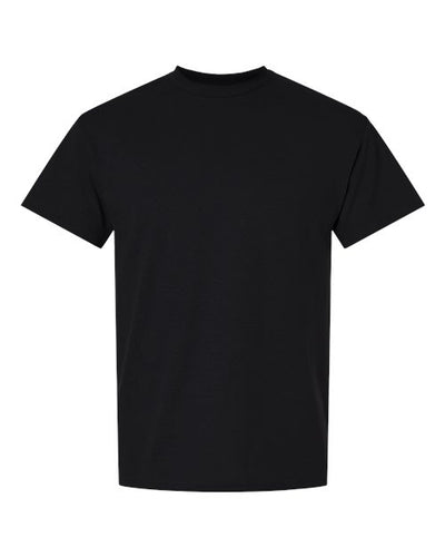 Gildan 8000T Unisex DryBlend Tall T-Shirt - Black - front