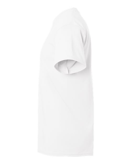 Gildan 8000T Unisex DryBlend Tall T-Shirt - White - side
