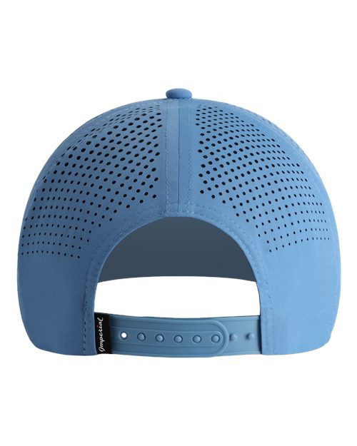 Imperial 7068 The Ironclad Recycled Perforated Cap - Powder Blue - back