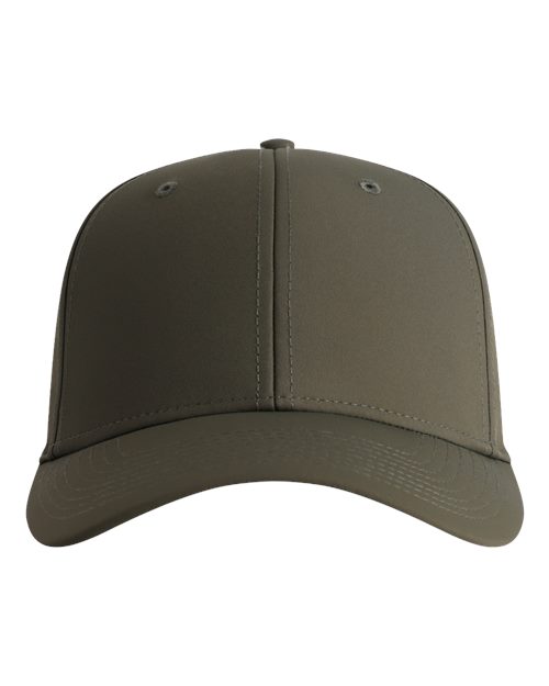 Imperial 7068 The Ironclad Recycled Perforated Cap - Olive Green - front