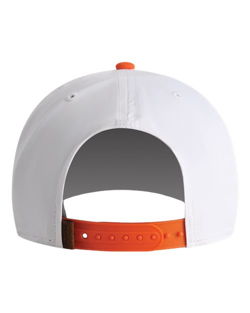 Imperial 5054U The Harrison Cap - White/ Orange-Orange - back