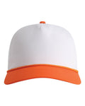 Imperial 5054U The Harrison Cap - White/ Orange-Orange - front