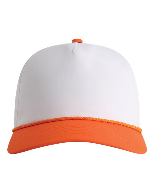 Imperial 5054U The Harrison Cap - White/ Orange-Orange - front
