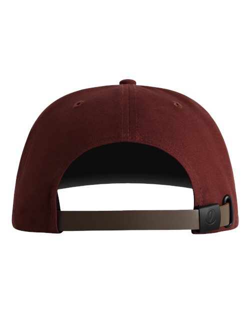 Imperial DNA001 The Original Rope Five-Panel Cap - Black Cherry/ Black - back