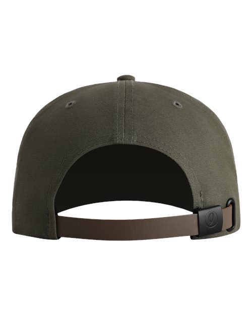 Imperial DNA001 The Original Rope Five-Panel Cap - Olive Green/ Natural - back