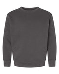 LAT 2225 Youth Crewneck Sweatshirt - Charcoal - front