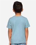Rabbit Skins 3321 Toddler Fine Jersey Tee - Arctic - model back