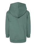 Rabbit Skins 3326 Toddler Pullover Fleece Hoodie - Basil - back