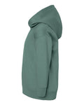 Rabbit Skins 3326 Toddler Pullover Fleece Hoodie - Basil - side