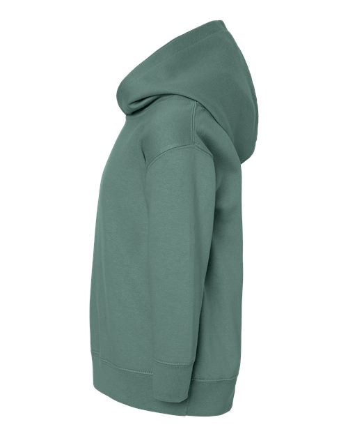 Rabbit Skins 3326 Toddler Pullover Fleece Hoodie - Basil - side