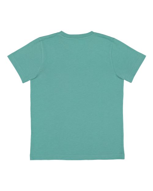 LAT 6101 Youth Fine Jersey Tee - Vintage Saltwater - back