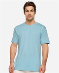 LAT 6901 Unisex Fine Jersey Tee - Arctic - model front